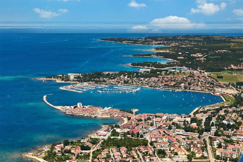 Umag from the air