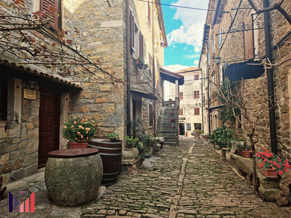 Stone houses in Grožnjan