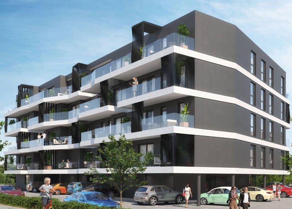 Modern apartments in Umag